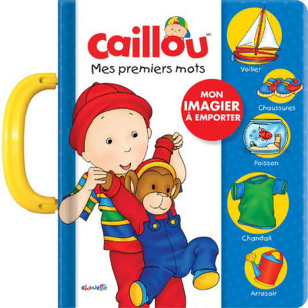 Image de Caillou Mes premiers mots : mon imagier à emporter