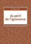 Image de Du péril de l'ignorance