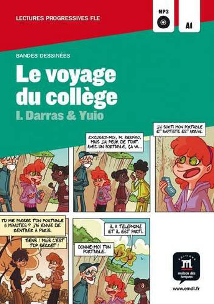 Image de Le voyage du collège (BD - DELF A1)