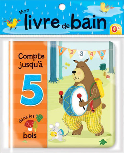 Image de Mon livre de bain - Compte jusqu'à 5 dans les bois