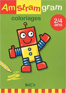 Εικόνα της Robot - Am stram gram coloriages 2/4 ans