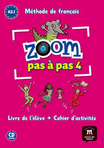 Image de Zoom pas à pas 4 - Livre de l'élève et cahier d'exercices