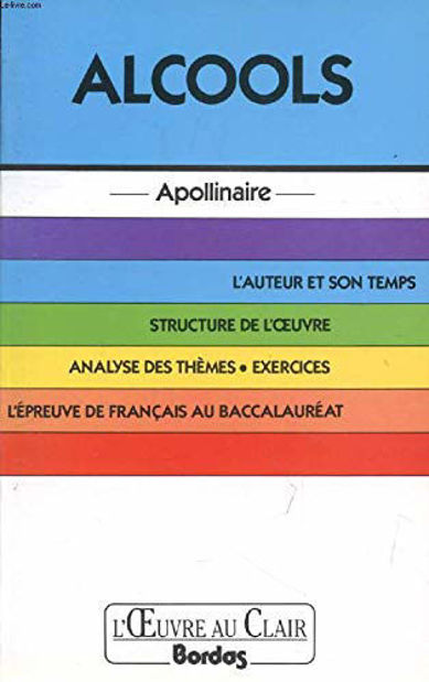 Image de Alcools. Apolllinaire