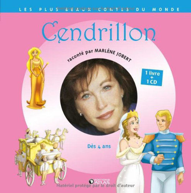 Image de Cendrillon raconté par Marlène Jobert