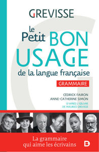 Εικόνα της Le petit Bon Usage de la langue française