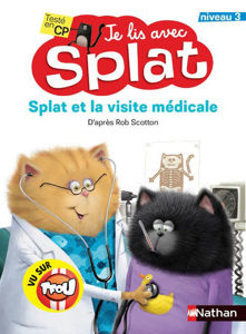 Image de Splat et la visite médicale  - Je lis avec Splat niveau 3