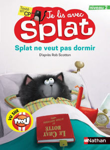 Image de Splat ne veut pas dormir - Je lis avec Splat niveau 2