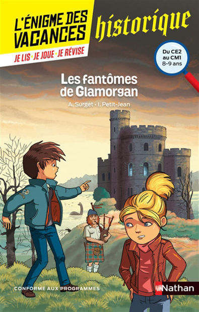 Image de Les fantômes de Glamorgan : du CE2 au CM1, 8-9 ans : conforme aux programmes