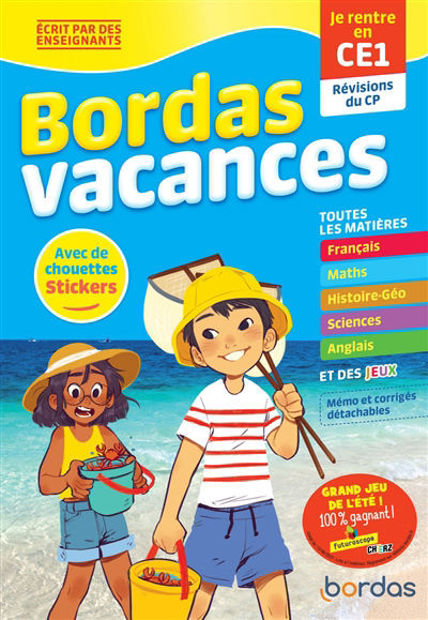 Image de Bordas vacances : je rentre en CE1 : révisions du CP