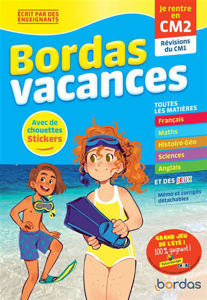 Εικόνα της Bordas vacances : je rentre en CM2 : révisions du CM1