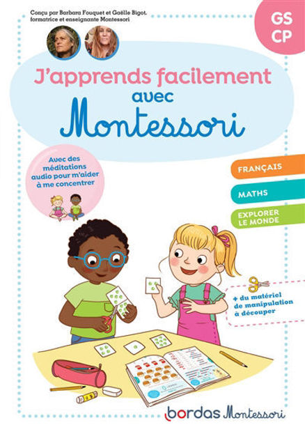 Image de J'apprends facilement avec Montessori GS, CP : français, maths, explorer le monde