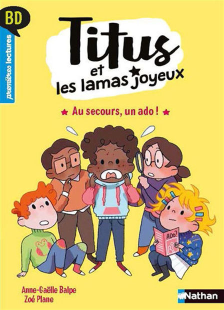 Image de Titus et les lamas joyeux, Au secours, un ado !