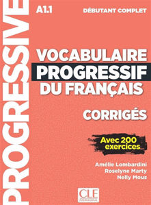 Image de Vocabulaire Progressif du français - niveau débutant complet - corrigés A1.1