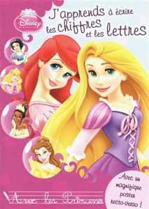 Image de J'apprends à écrire les chiffres et les lettres avec les princesses