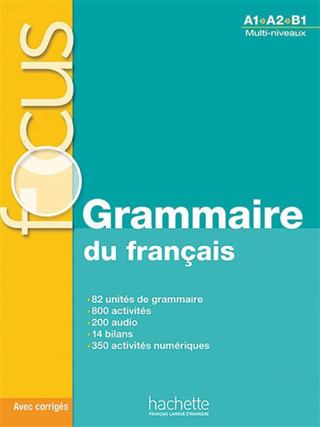 Image de Focus : Grammaire du français (A1 - B1) + CD audio + Parcours digital