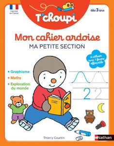 Image de T'choupi mon cahier ardoise effaçable - Ma petite section - 3 ans