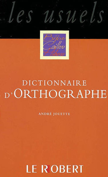 Image de Dictionnaire d'orthographe