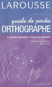 Image de Guide de poche Orthographe