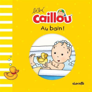Image de Bébé Caillou Au bain!