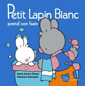 Image de Petit Lapin Blanc prend son bain - Livre-Bain