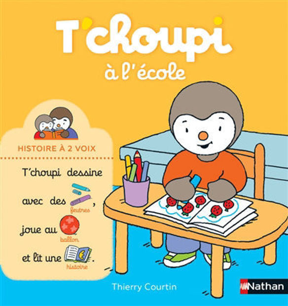 Image de T'choupi à l'école