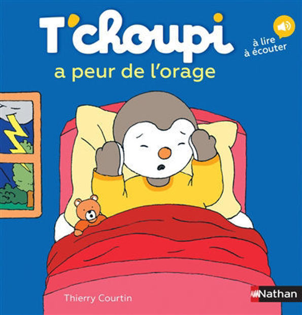 Image de T'choupi a peur de l'orage