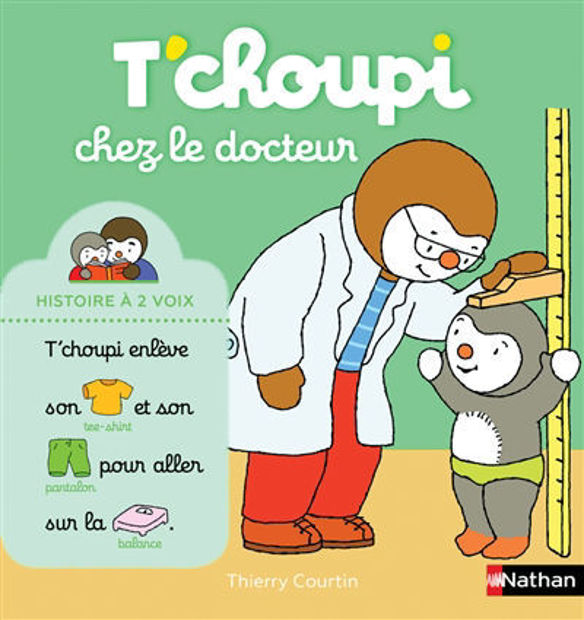 Image de T'choupi chez le docteur