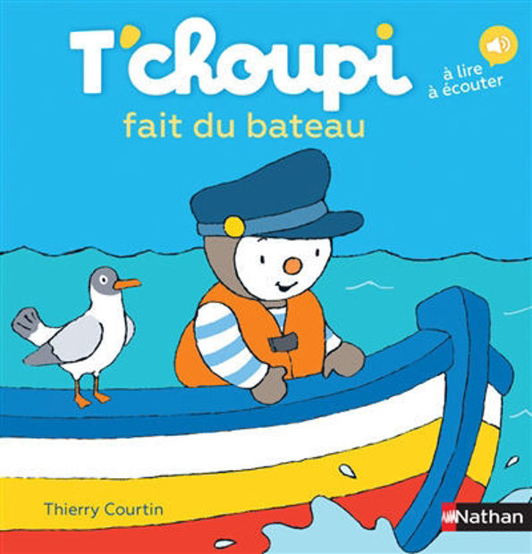 Image de T'choupi fait du bateau