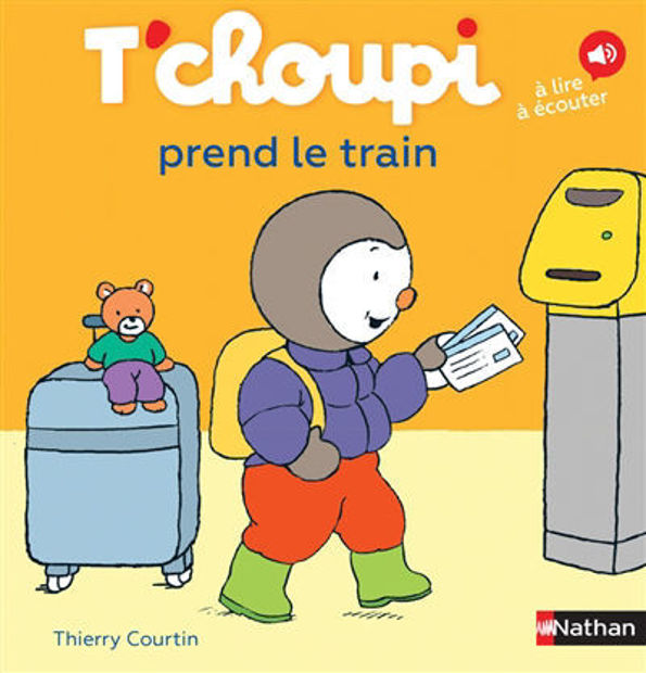 Image de T'choupi prend le train