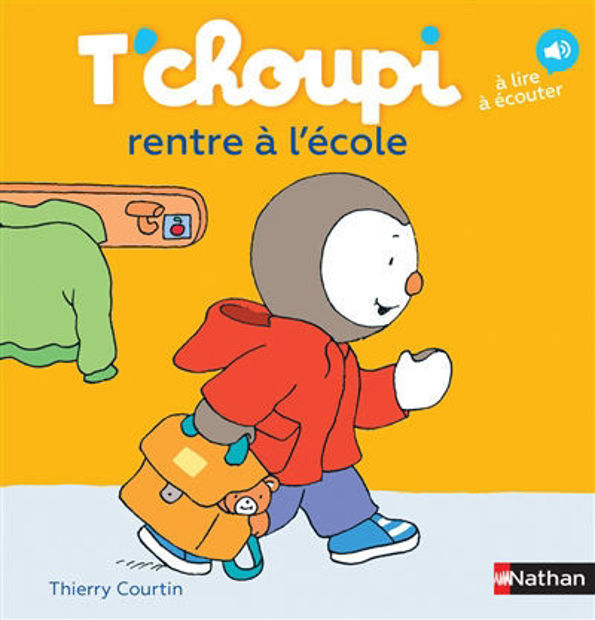 Image de T'choupi rentre à l'école