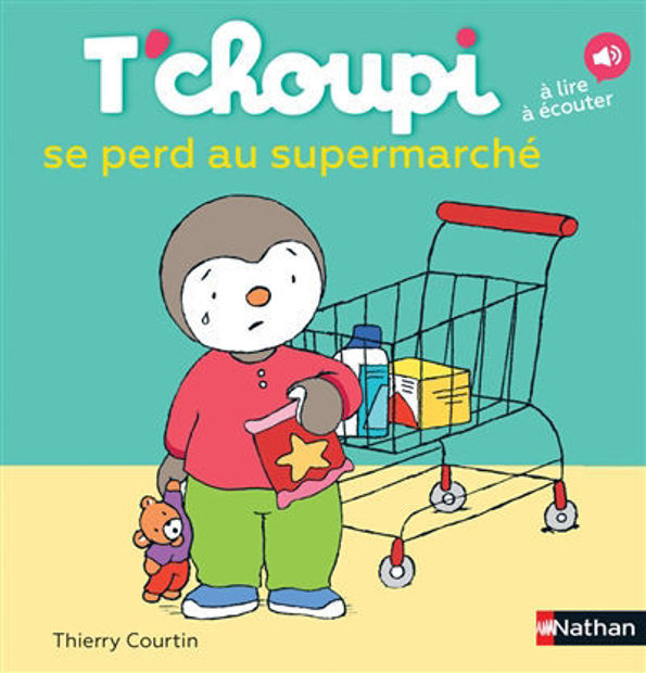 Image de T'choupi se perd au supermarché