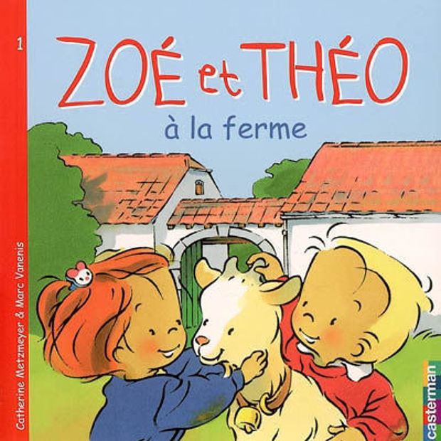 Image de Zoé et Théo à la ferme