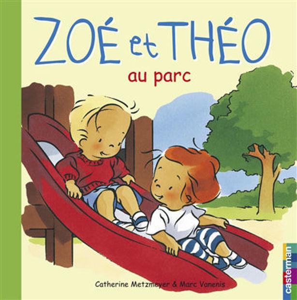 Image de Zoé et Théo au parc