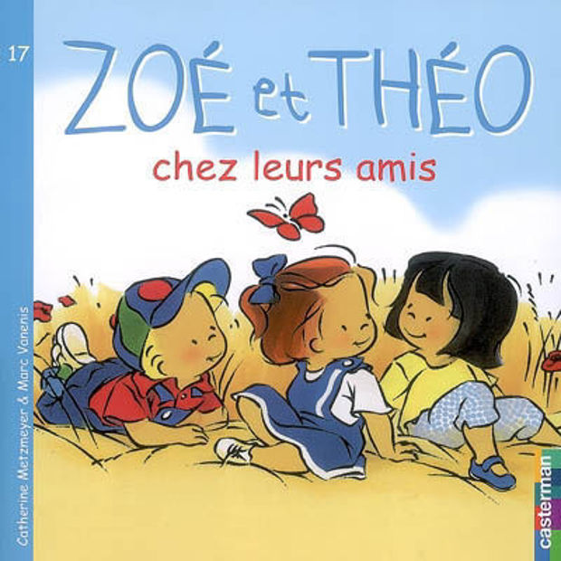 Image de Zoé et Théo chez leurs amis