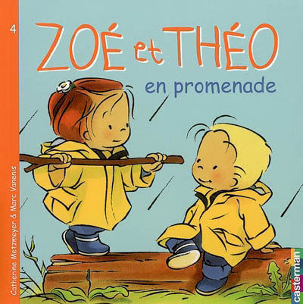 Image de Zoé et Théo en promenade