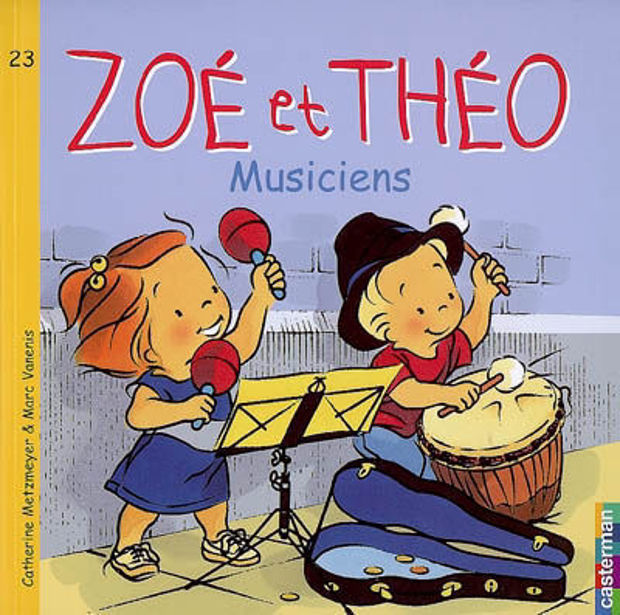 Image de Zoé et Théo musiciens