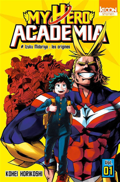 Image de My hero academia Volume 1, Izuku Midoriya : les origines