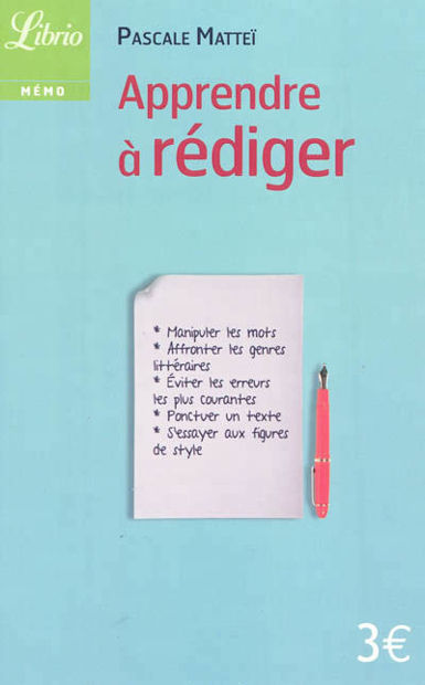 Image de Apprendre à rédiger