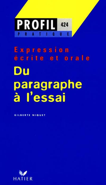 Image de Du paragraphe à l'essai