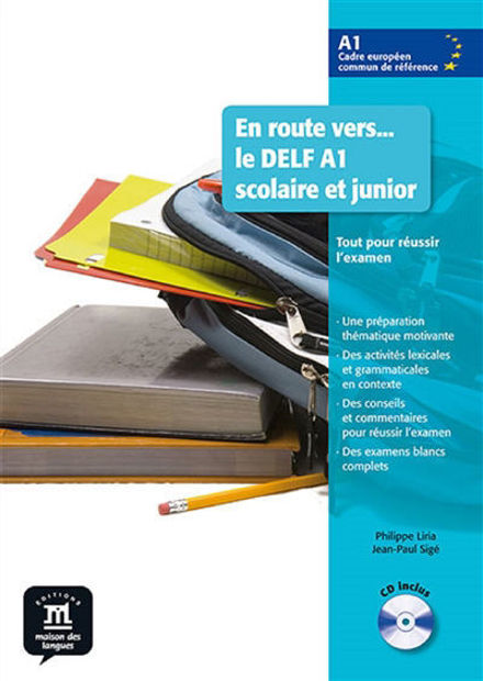 Image de En route vers le Delf A1 Scolaire et Junior +CD Audio