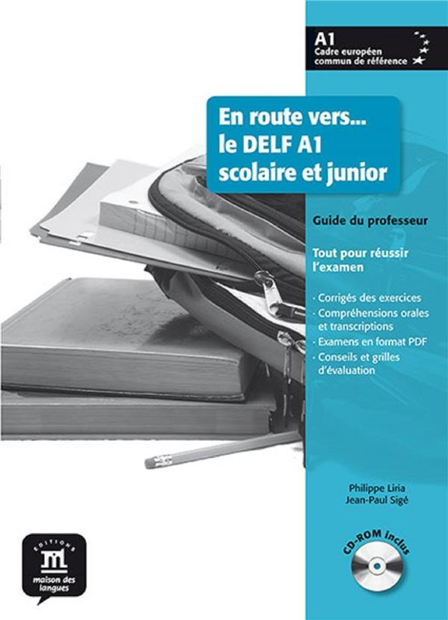 Image de En route vers le Delf A1 Scolaire et Junior +CD Audio Guide Pédagogique
