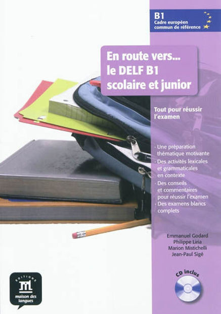 Image de En route vers le Delf B1 Scolaire et Junior +CD Audio