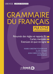 Image de Grammaire du français FLE C1-C2