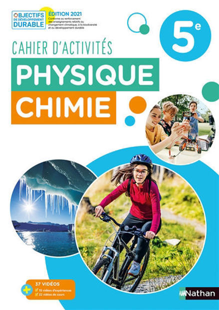 Image de Cahier d'activités physique chimie 5e