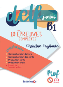 Εικόνα της DELF junior B1 - 10 épreuves complètes - livre du prof