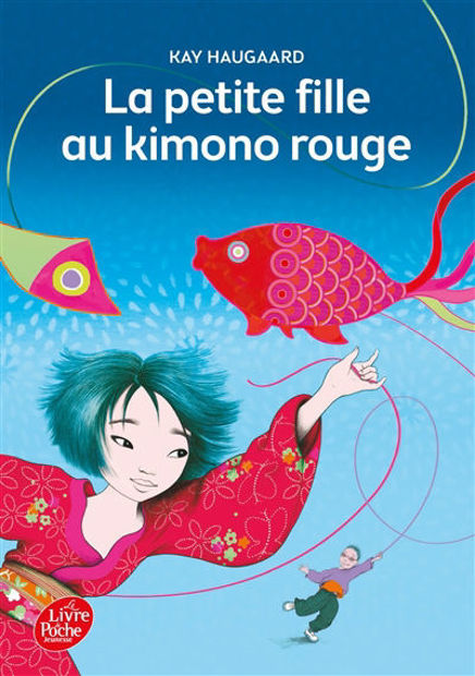 Image de La petite fille au kimono rouge