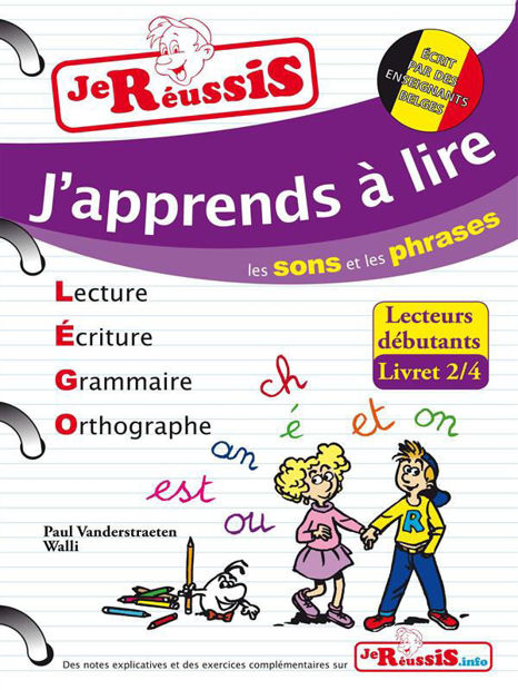 Image de J'apprends à lire les lettres, les sons et les phrases - livret 2