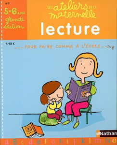 Image de Lecture 5 - 6 ans Grande Section. Pour faire comme à l'école