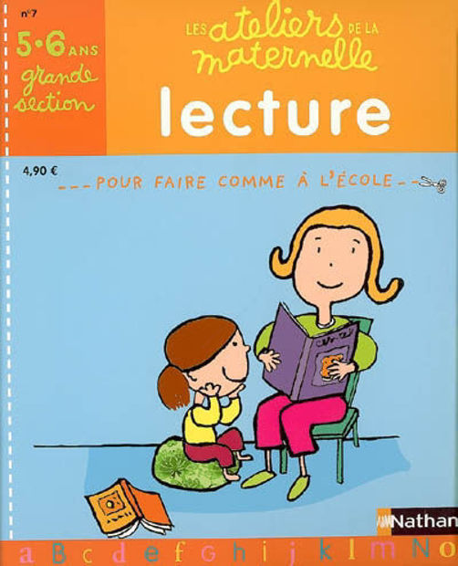 Image de Lecture 5 - 6 ans Grande Section. Pour faire comme à l'école