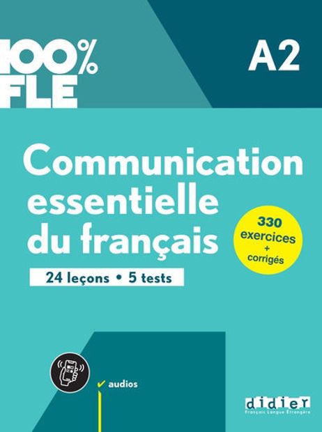 Image de Communication essentielle du français A2 : 24 leçons, 5 tests